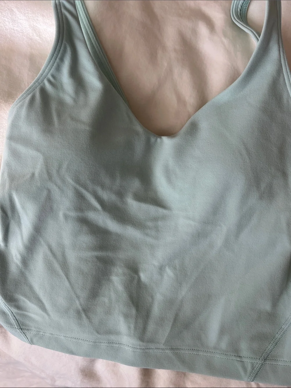Lululemon Mint Green Tank Bralette for Everyday Comfort